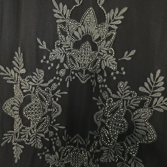 Abercrombie & Fitch Stunning Bohemian Beaded Dress Size Small - Picture 2 of 6